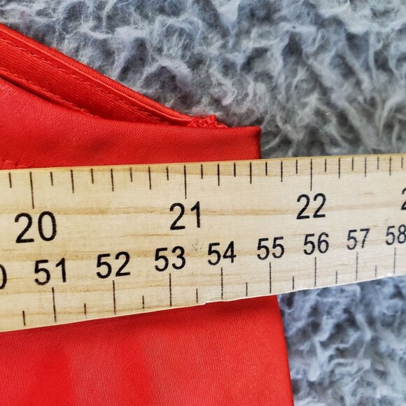Ava & Viv Top Womens 1X Red Cowl Neck Satin Camisole Adjustable Straps *NWT* - Picture 6 of 9